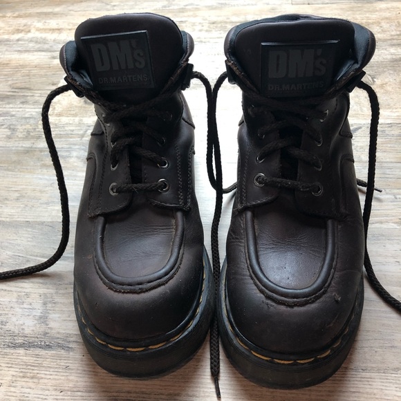 dm brown boots